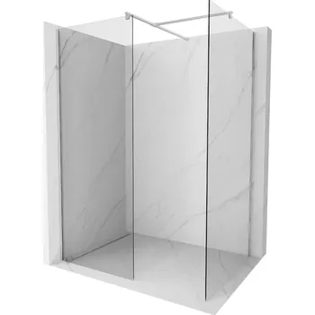 MEXEN/S - Kioto Sprchová zástěna Walk-in 90 x 115, transparent, chrom 800-090-202-01-00-115