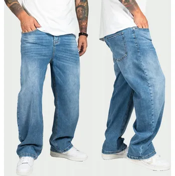 Pánské džíny Pánské volné džíny BAGGY modré široké streetwear vel. 32