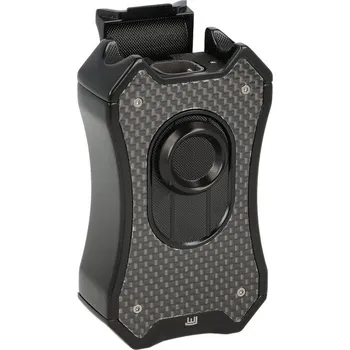 Zapalovač Doutníkový zapalovač Winjet Gladiator 4xJet, black real carbon