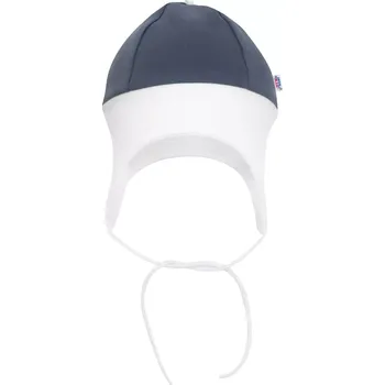 Kojenecká čepice Dětská čepička new baby the best, grafitová, vel. 74 (6–9 m)