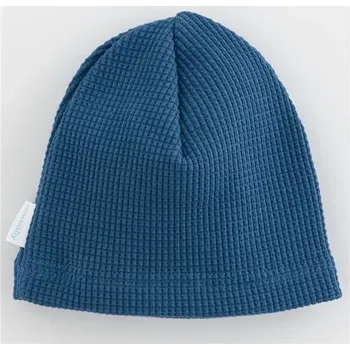 Kojenecká čepice kojenecká bavlněná čepička New Baby Luxury Clothing modrá