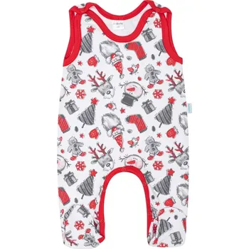 Dupačky Bavlněné kojenecké dupačky New Baby Christmas 68 (4–6 měsíců)