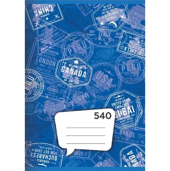 Sešit JUNIOR Sešit A5 čistý 540