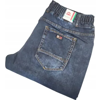 Pánské velké jogger džíny Tommy XL, modré teplákové kalhoty, velikost XL