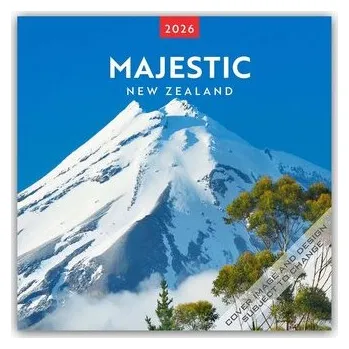 Cestování Majestic New Zealand - Neuseeland 2026 - Wandkalender