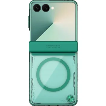 Pouzdro na mobilní telefon Zadní Kryt Nillkin pro Samsung Galaxy Z Flip7 zelený