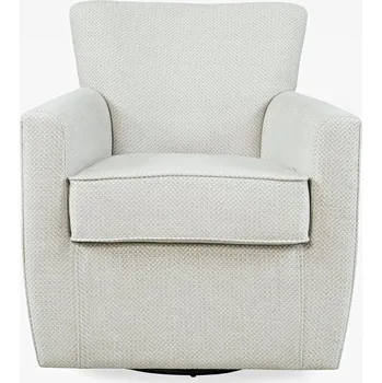 Křeslo Leith LET72G Otočné křeslo čalouněné šedé