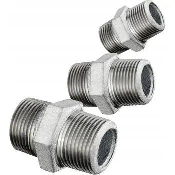 Fitinka Vsuvka šroubový pozinkovaný pozink 1/2' DN15 pozinkovaná spojka Diamond