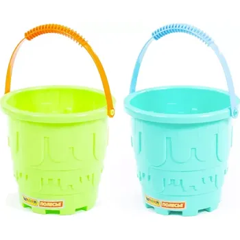 Hračka na písek velké kyblík ve tvaru zámku POLESIE