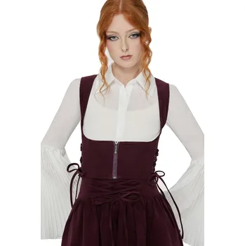 Korzet korzet dámský KILLSTAR - Violet's Ballad - Mauve - XL