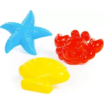 Hračka na písek Formičky do písku Mořský svět 3 ks