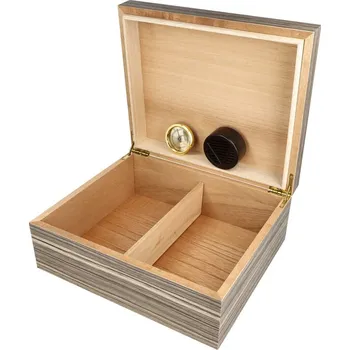 Humidor Humidor na doutníky Zebra 25D, 26x22x10cm