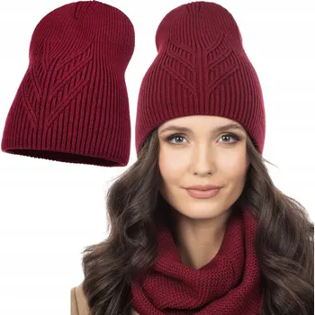 Čepice Majka Zimní čepice beanie červená, univerzální velikost