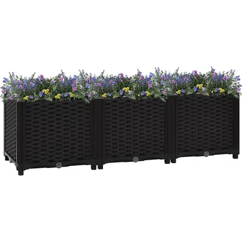 Vyvýšený záhon Vyvýšený záhon 120 x 40 x 38 cm polypropylen IM_316532