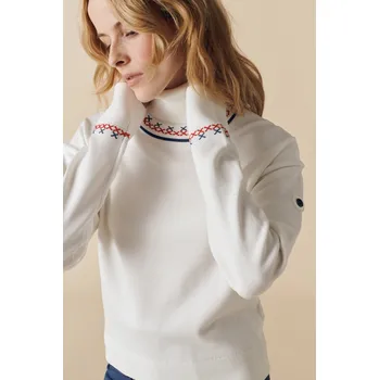 Dámský svetr POIVRE BLANC ALBA-WO KNIT PULLOVER WHITE Velikost: S