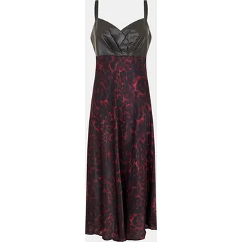 Dámské šaty Šaty DKNY Merlot Cheetah 1183280 8 (XS)