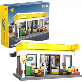 ostatní stavebnice Stavebnice CaDA Shell Select obchůdek – 303 dílků