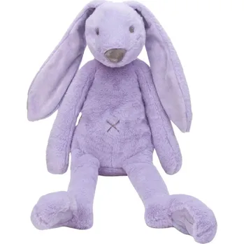 plyšák Happy Horse Králíček Richie BIG recyklovaný fialový velikost: 58 cm