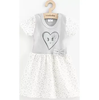 Kojenecké šaty kojenecké bavlněné šaty new baby srdíčka
