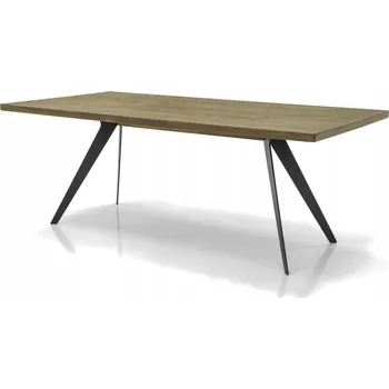 Jídelní stůl Obdélníkový stůl Livin Hill 200 x 100 x 75 cm, odstíny hnědé