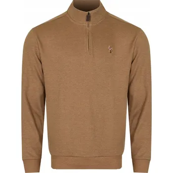 Pánská mikina Pánská Mikina U.S. POLO ASSN. s Logem 11C847 Hnědá