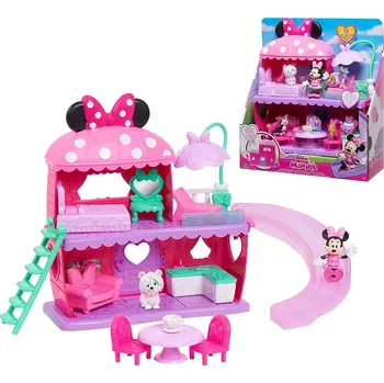 Domeček pro panenku Just Play domeček MINNIE MOUSE s figurkami a doplňky