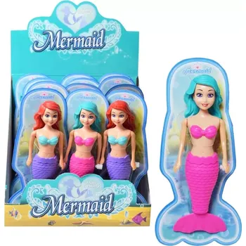 Panenka panenka mořská panna s pohyblivou ploutví 18 cm