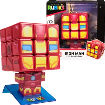 Hlavolam Spin Master RUBIKS Rubikova kostka 3x3 Iron Man