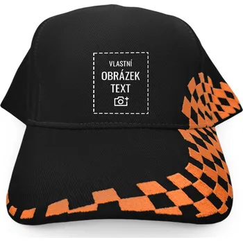 Kšiltovka Kšiltovka Grand Prix s vlastním potiskem, Barva Orange 235 B&C, Velikost Unisex, Canvas Kšiltovka Grand Prix Bezvatriko.cz