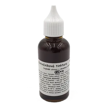 Doplněk stravy STEZA - Kotvičníková tinktura - FORTE 10x 50 ml. + 1ks navíc dárek ! (Kotvičníkové kapky)