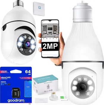 IP kamera IP kamera do interiéru Bulbcam E27 Wifi