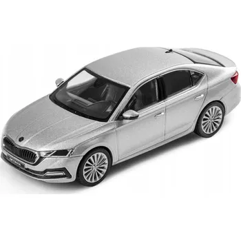 autíčko Octavia IV 1:43 stříbrná Brilliant