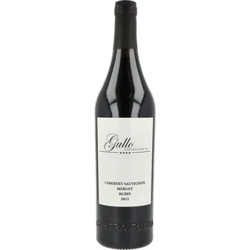 Víno Gullo Cabernet Sauvignon & Merlot & Rubin 2012 13%, 0,75l, červené