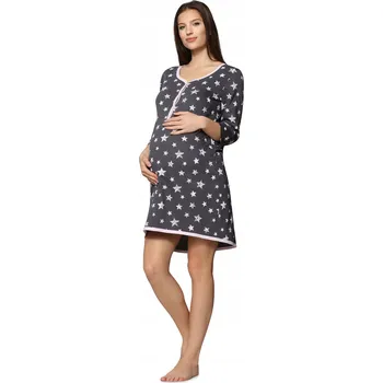 Dámské noční prádlo Těhotenská košile s funkcí kojení Bavlna XXL