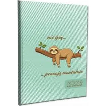 Diář Kalendarz 2026 A5 tygodniowy notatka Leniwiec 2