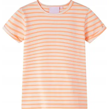 Dětské tričko, neonově oranžové, velikost 104