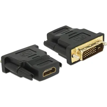 Video kabel Delock Adaptér DVI 24+1 pin samec > HDMI samice