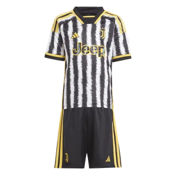 Adidas Juventus FC domácí 2023/2024 černá/bílá/zlatá UK 92