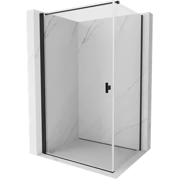 Mexen Mist-B sprchový kout 80 x 90 cm, průhledný, černá - 8A2T-080-090-70-00 Sprchové kouty