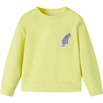 Chlapecká mikina DĚTSKÁ MIKINA ŽLUTÁ VELIKOST 116