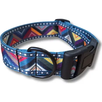 Obojek pro psa Široký obojek pro psy 3,8 cm - MULTICOLOR II, M
