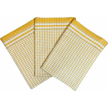 Utěrka SVITAP sleep well Utěrka Bambus 50x70 cm Kostka malá žlutá 3 ks