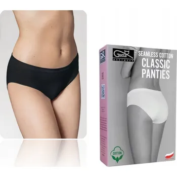 Kalhotky Kalhotky Gatta CLASSIC SEAMLESS COTTON Kalhotky černé, XL