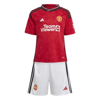 Adidas Manchester United FC domácí 2023/2024 červená/bílá UK 92