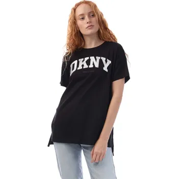 Dámské tričko Tričko DKNY Black Silver 1182739 2XS