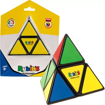 Hlavolam rubikova pyramida RUBIK'S – logická hlavolamová kostka pyraminx