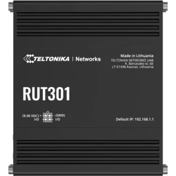 Teltonika INDUSTRIAL ETHERNET ROUTER - RUT301