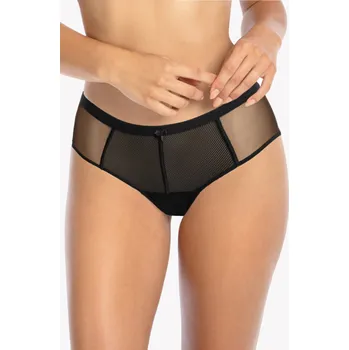 Dámské spodní prádlo Kalhotky Gaia 1058P Sonia Barva: Černá, Velikost: S