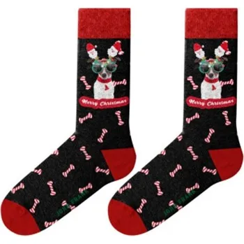 Pánské ponožky Dámské ponožky John Frank WJFLSFUN-CH22 uni Černá