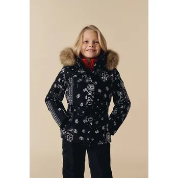 POIVRE BLANC JOANA-JRGL/P SKI JACKET PAISLEY BLACK Velikost: 12 let / 152 cm